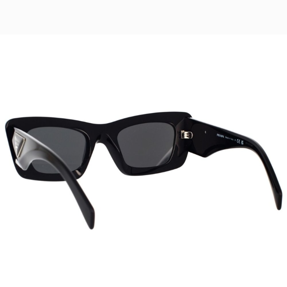 NEW PRADA PR13ZS 1AB5S0 WOMEN PRADA SUNGLASSES PRADA SPR 13Z BLACK PR 13SZ - Picture 8 of 11